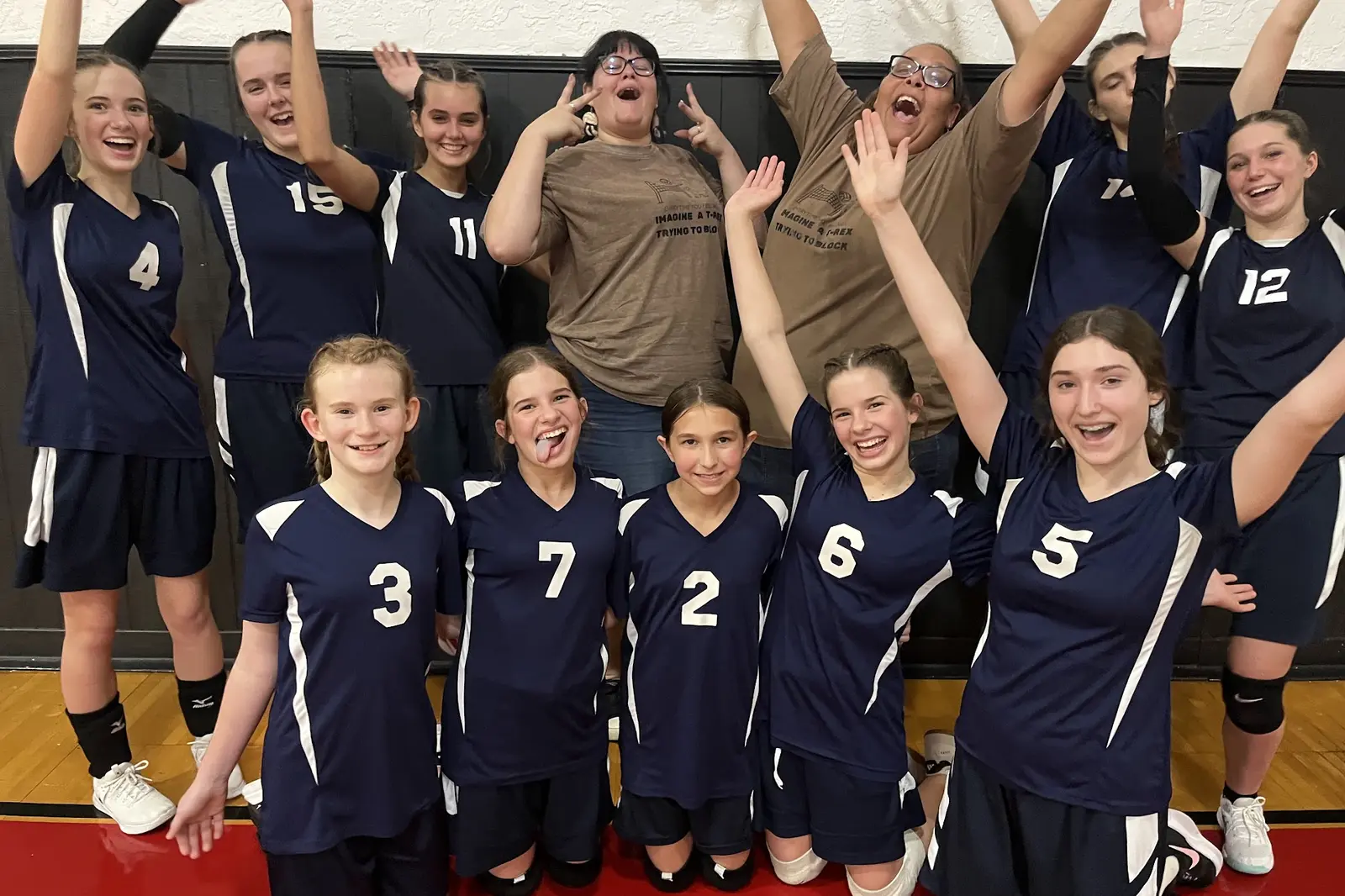 1st Place JV Blazers!